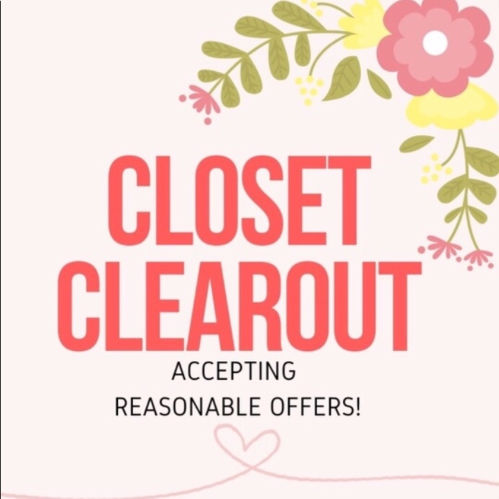 🌟Closet Clear Out🌟 Reasonable Offers Accepted!